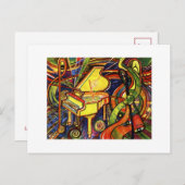 Grand Piano Briefkaart (Voorkant / Achterkant)