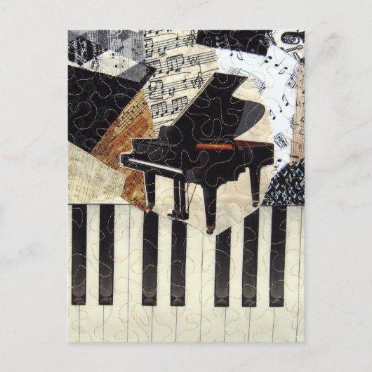 Grand Piano Briefkaart (Voorkant)