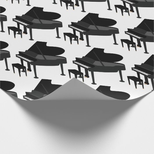 Grand Piano Drawing Cadeaupapier (Hoek)