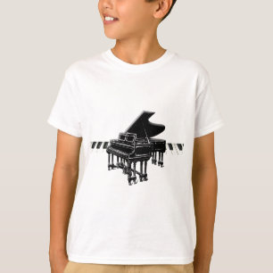 Grand Piano en Keyboard T-shirt