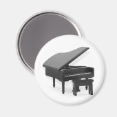 Grand piano magnet magneet (Voorkant / Achterkant)