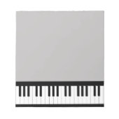 Grand Piano Notitieblok (Voorkant)