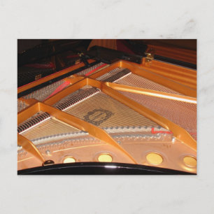 Grand Piano Soundboard Briefkaart