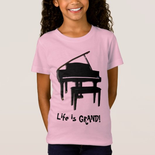 Grand Piano T-Shirt (Voorkant)