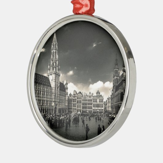 Grand Place, Brussel, België Metalen Ornament (Links)