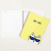 Grand planificateur chat 8,5 po x 11 po (Devant avec enveloppe)