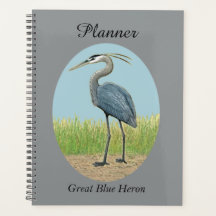 Grand planificateur de héron bleu