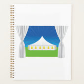 Grand planificateur de la spirale de la tente blan (Devant)