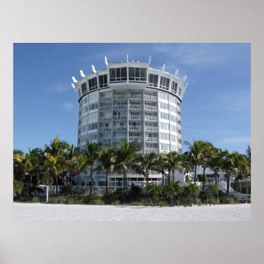 Grand Plaza Hotel, St Pete Beach Florida Poster (Devant)
