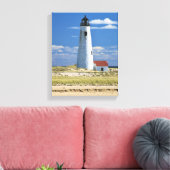Grand Point Lighthouse Nantucket MA toile envelopp (Insitu(Salon))