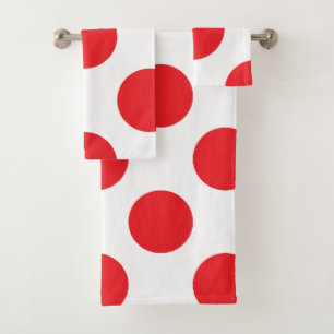 Grand pois rouge