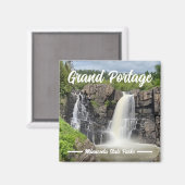 Grand Portage State Park Magnet (Recto/Verso)