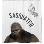 GRAND PORTRAIT DE SASQUATCH PORTRAIT rideau de dou (Devant)