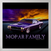 GRAND POSTER DE LA FAMILLE MOPAR (Devant)