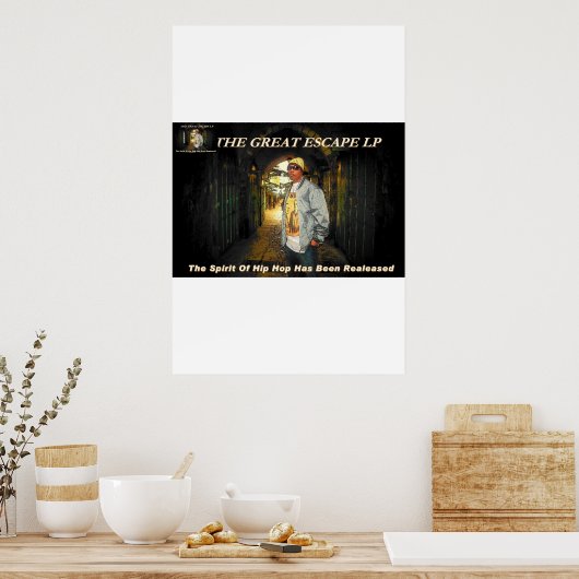 GRAND POSTER D'ÉCHAPPEMENT (Cuisine)