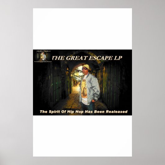 GRAND POSTER D'ÉCHAPPEMENT (Devant)