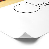 Grand Poster d'échecs et de vins ! (Coin)