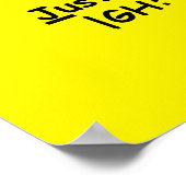 Grand poster "Pour le retenir moins" (Coin)