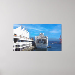 Grand Princess Cruise, Impressionisme Impasto Styl Canvas Afdruk