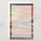 Grand Prismatic Spring Runoff Briefpapier (Voorkant / Achterkant)