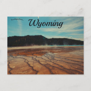 Grand Prismatic Spring Wyoming Verenigde Staten Briefkaart