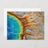 Grand Prismatic Spring, Yellowstone National Park Briefkaart (Voorkant / Achterkant)