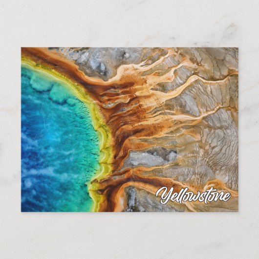 Grand Prismatic Spring, Yellowstone National Park Briefkaart (Voorkant)