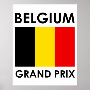 Grand Prix België Poster