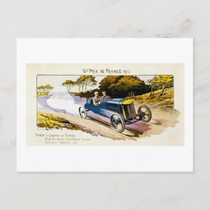 Grand Prix de France 1913 Briefkaart
