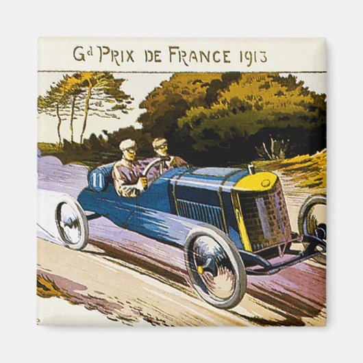 Grand Prix de France 1913 Magneet (Voorkant)