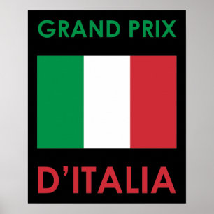 Grand Prix Italië Poster