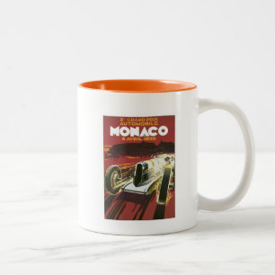  Grand Prix Monaco Tweekleurige Koffiemok