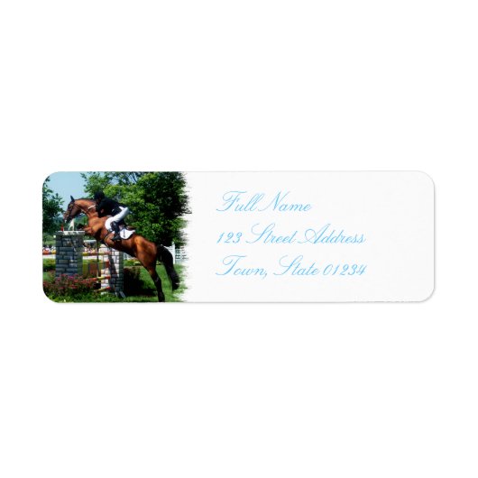 Grand Prix Paard Mailing Label (Voorkant)