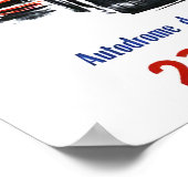 Grand Prix-Poster Parijs 1965 Poster (Hoek)