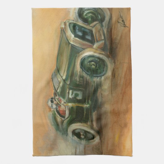 Grand Prix Racecar van Frankrijk: Ethan Harper Theedoek (Verticaal)