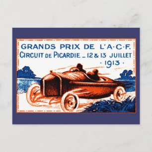Grand Prix van 1913 Briefkaart