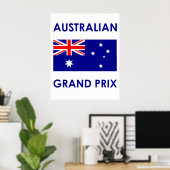 Grand Prix van Australië Poster (Thuiskantoor)