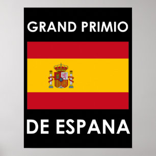 Grand Prix van Spanje Poster