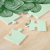 Grand Puzzle de cheveux verts (Côté)