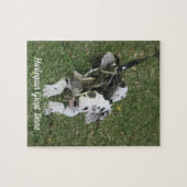 Grand Puzzle de Chiot Dane (Horizontal)