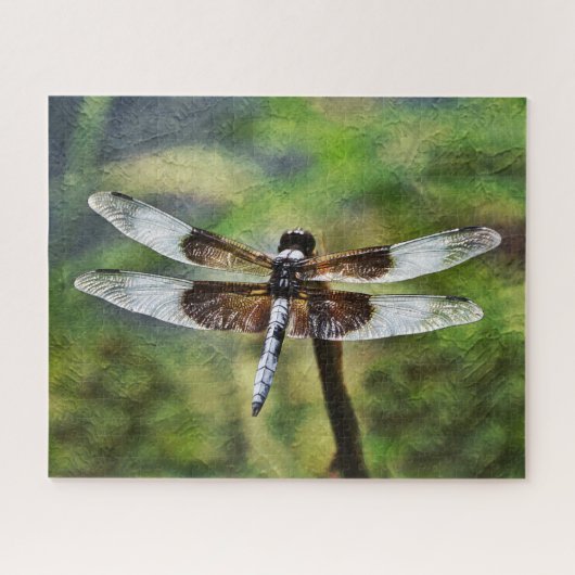 Grand Puzzle de libellules peintes (Horizontal)