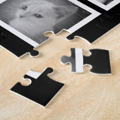 Grand puzzle fait sur commande avec Dix photos et (Côté)