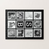 Grand puzzle fait sur commande avec Dix photos et (Horizontal)