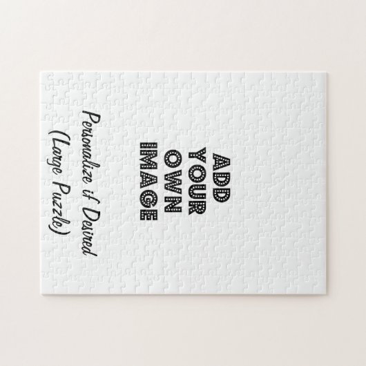 Grand puzzle fait sur commande avec la photo ou (Horizontal)