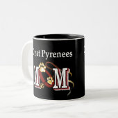Grand Pyrénées maman Mug (Devant gauche)