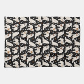 Grand Pyrénées Pâtes et os Serviette de cuisine (Horizontal)