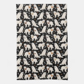 Grand Pyrénées Pâtes et os Serviette de cuisine (Vertical)