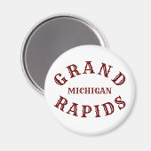 Grand Rapids, Michigan Magnet (Recto/Verso)