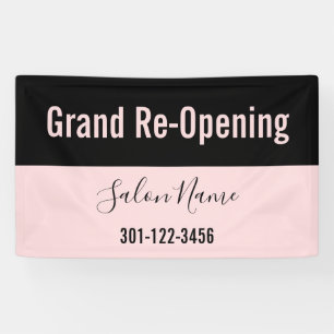 Grand Re-Opening Bleek Roze & Black Beauty Salon Spandoek
