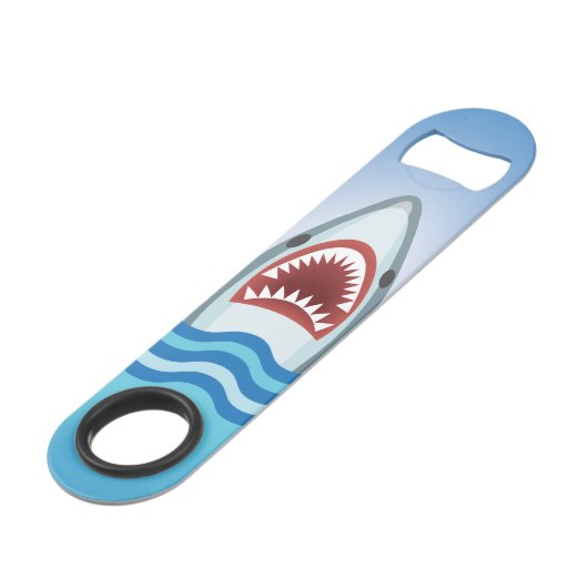 Grand requin blanc Bite Bouteille Ouverture mâchoi (Dos Angle)